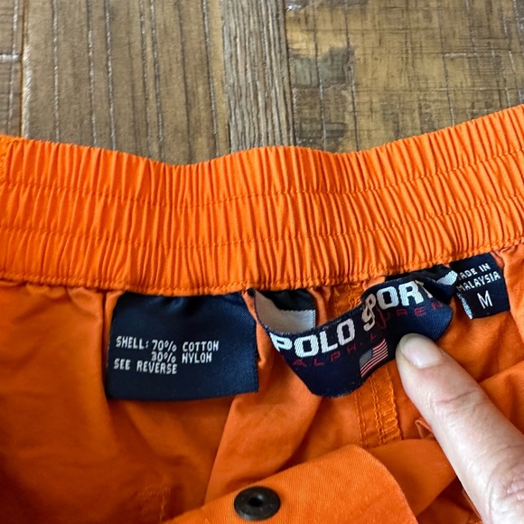 Ralph Lauren Polo Sport Men’s  Nylon Shorts Size Medium - Picture 4 of 6